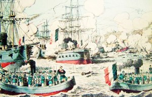 1800s_painting_France_Qing_naval_battle_Fuzhou